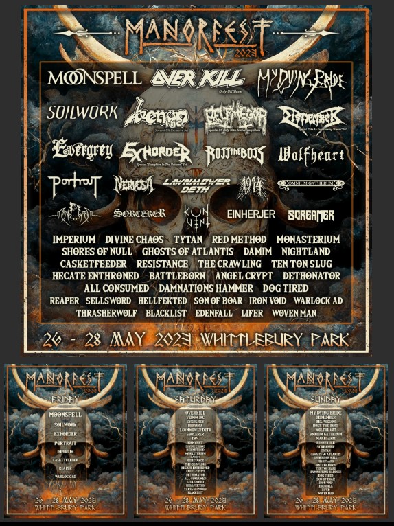 Manorfest Heavy Metal Festival | Whittlebury Park